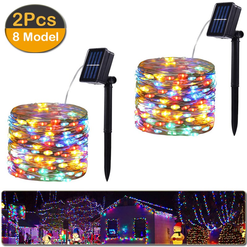 LED Solar Light Outdoor String