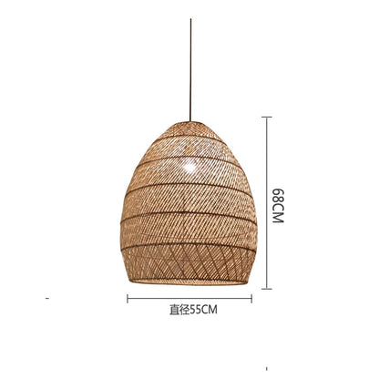 Natural Rattan Lamp Pendant light