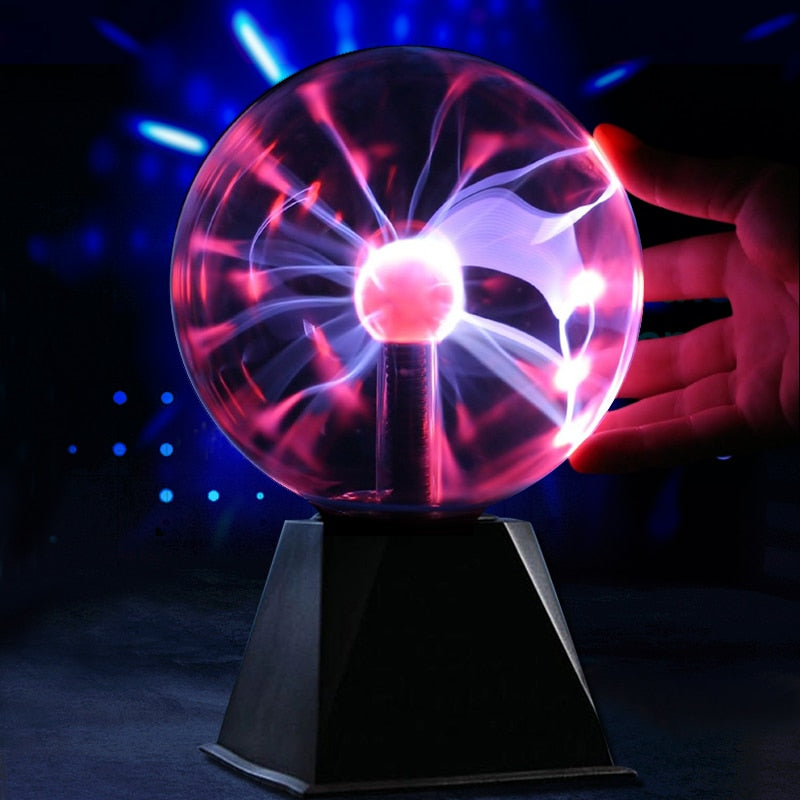 Novelty Lighting Magic Plasma Ball Lamp 3/4/5/6 Inch Night Light