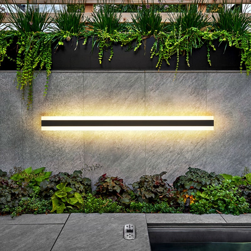 Waterproof outdoor wall lamp LED