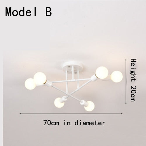 Modern Minimalist Personality Ceiling Lamps