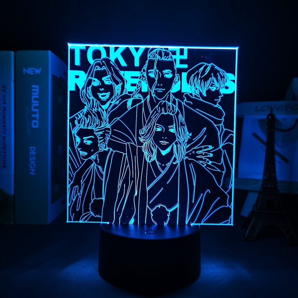 Manga Anime Figure Night Light