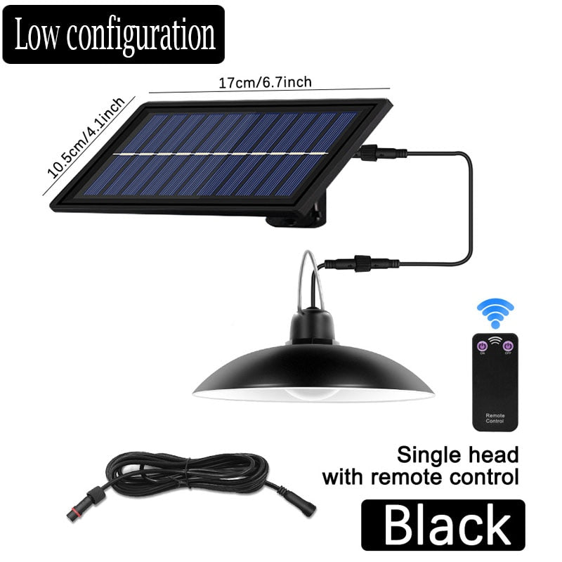 Solar Pendant Light Outdoor Solar