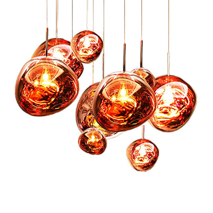 Nordic PVC Lava Pendant Lights Modern