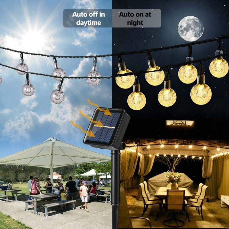 Lights Outdoor LED Festoon Crystal