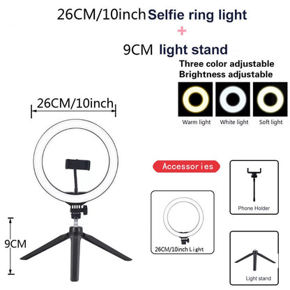 Lights Dimmable Light Selfie LED Ring