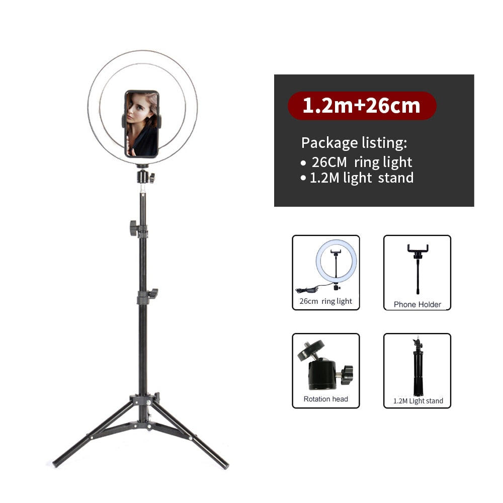 LED Ring Light Photographic Selfie Ring