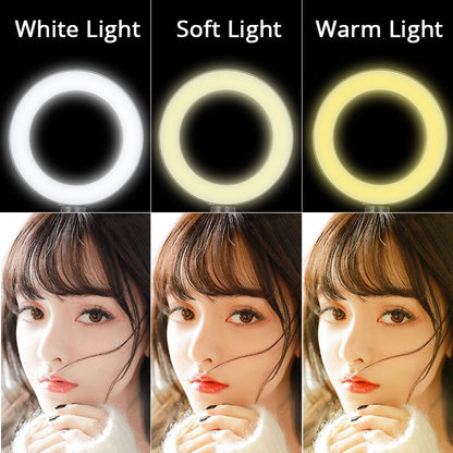 Ring Light LED Lamp With Clip On