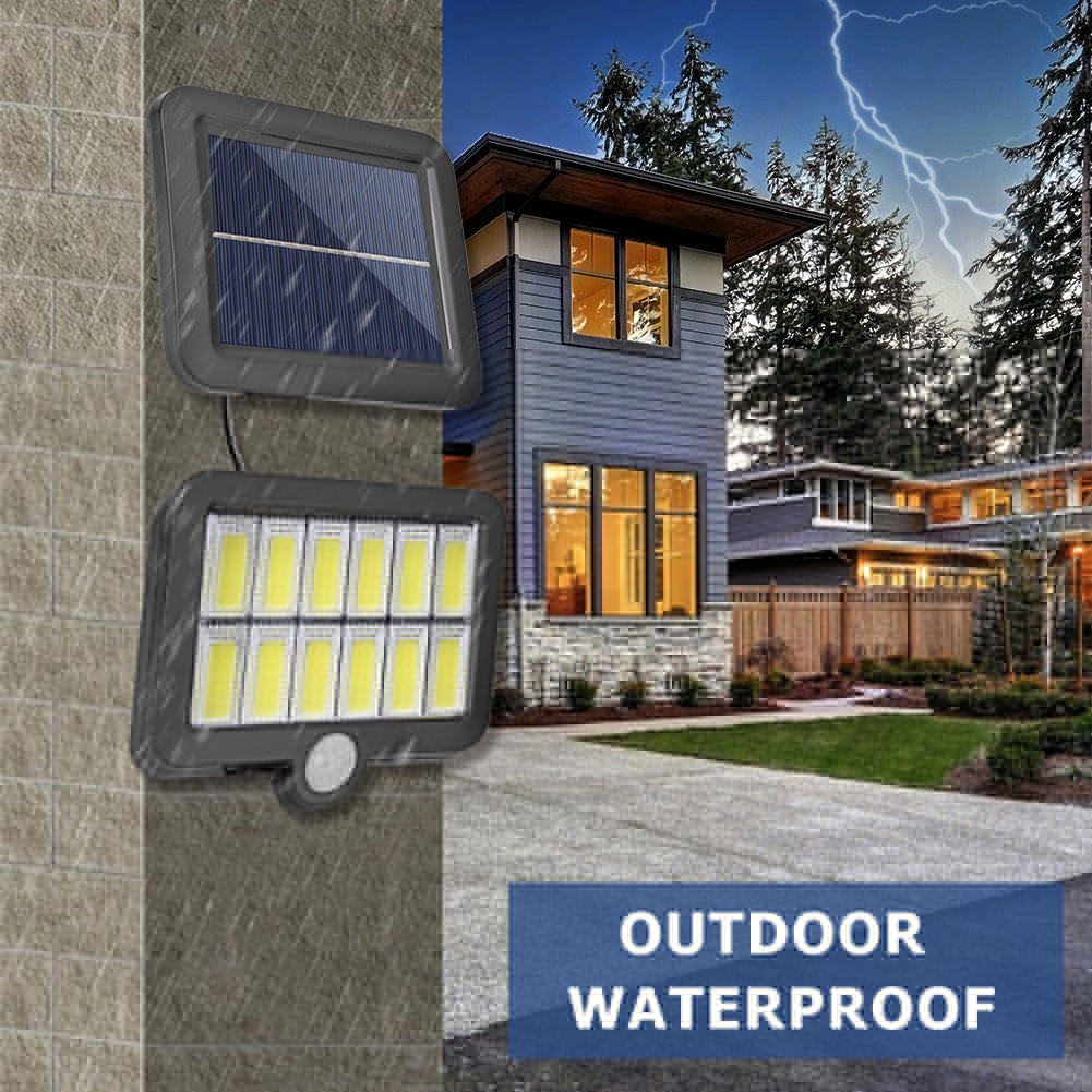 LED Solar Powered Wall Light Outdoor