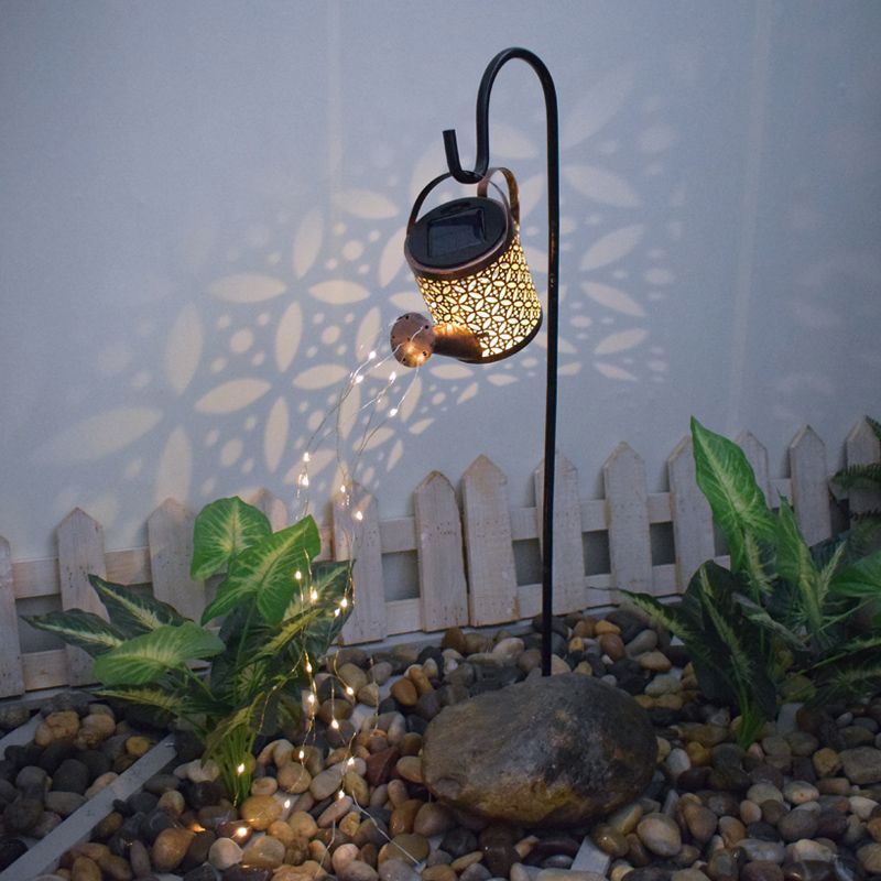 Solar LED Watering Can Light