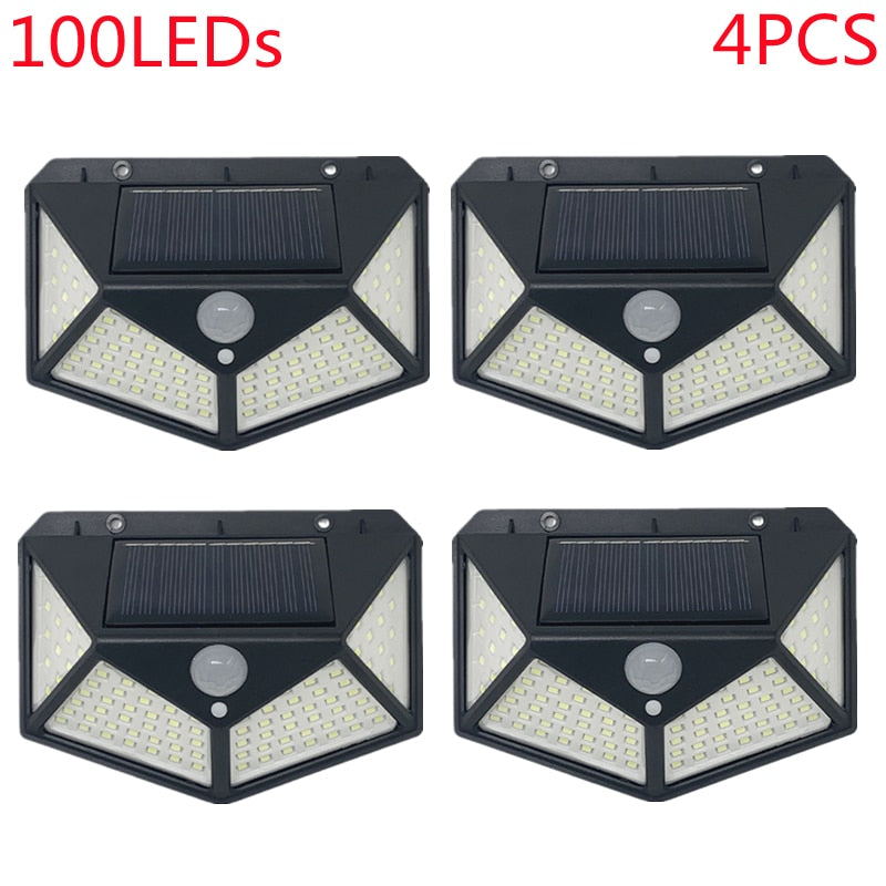 Solar Wall Lamp PIR Motion Sensor