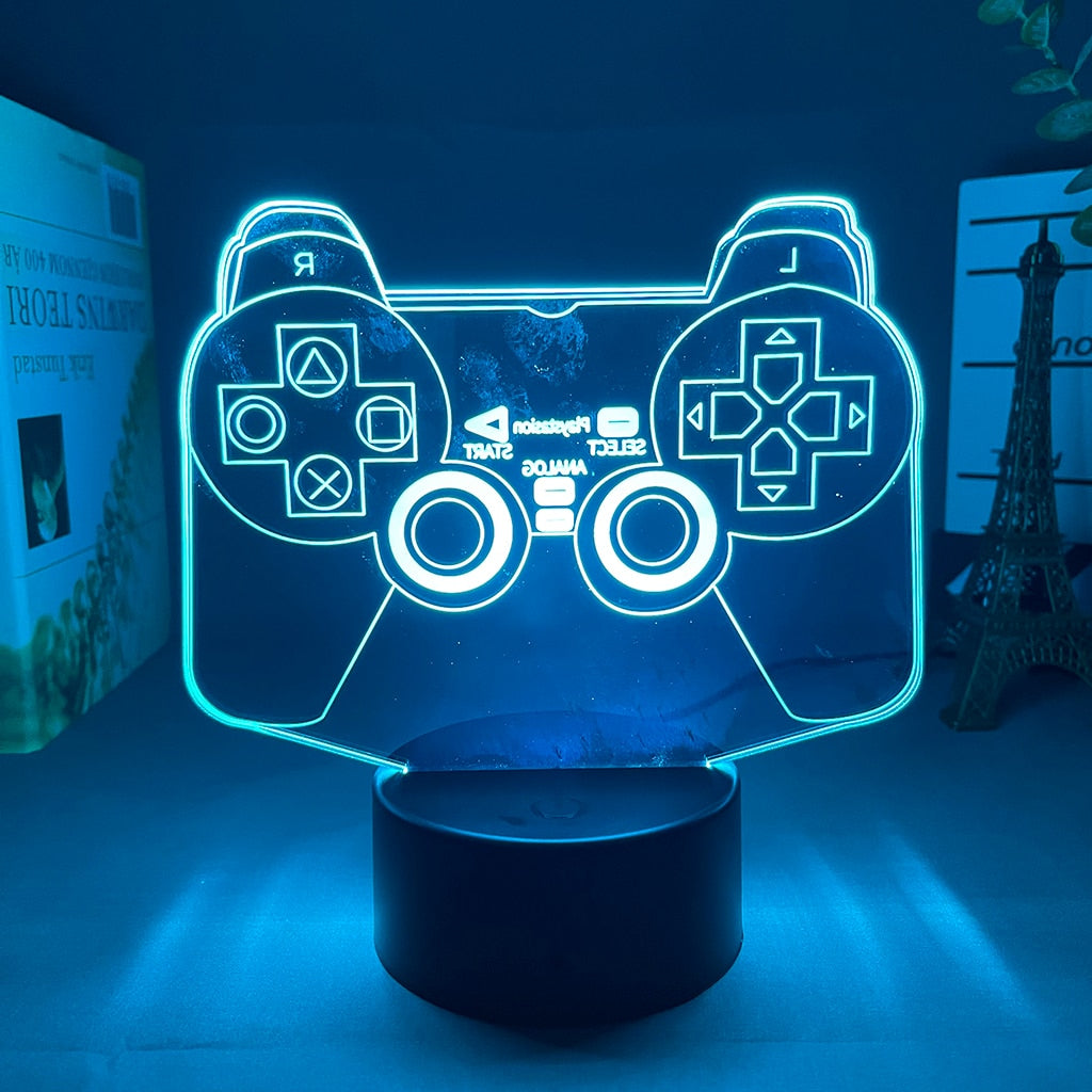 3D Night Light Lamp Gaming Room Desk Setup