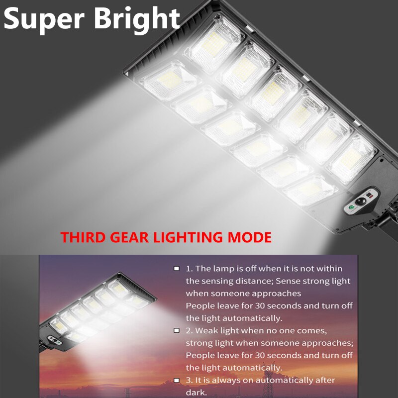 LED Solar Street Light Double Row