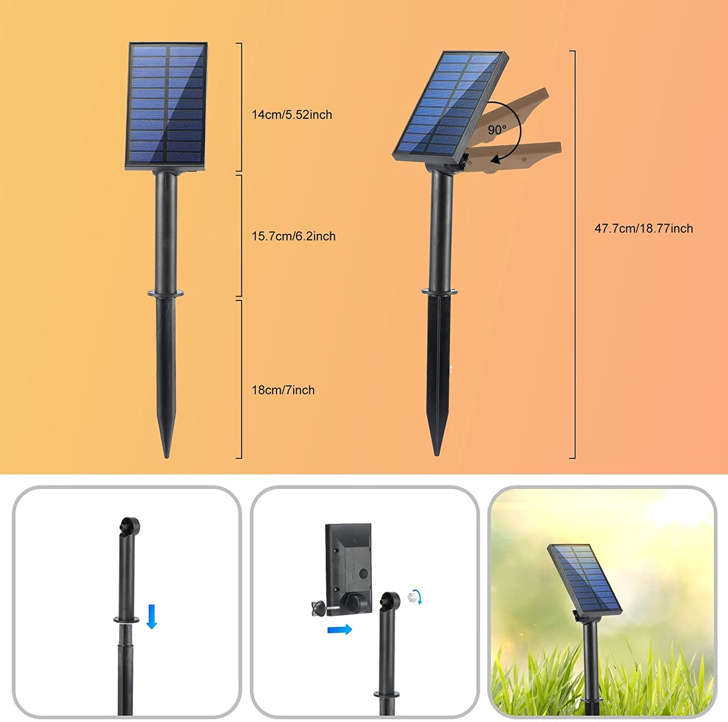 Solar Curtain Light Outdoor Waterproof