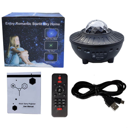 LED Starry Sky Projector Music Bluetooth