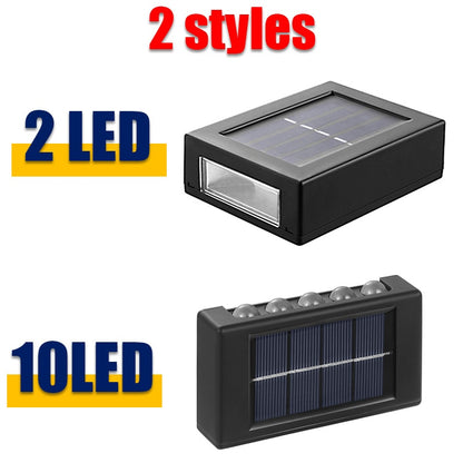 Solar LED Wall Light Outdoor Waterproof