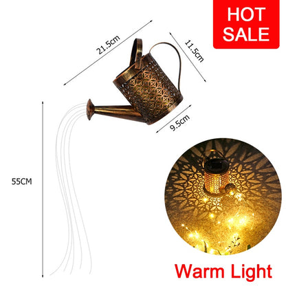 Solar LED Light Outdoor Watering Can