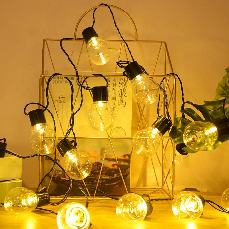 LED Light Outdoor Garden String Lights