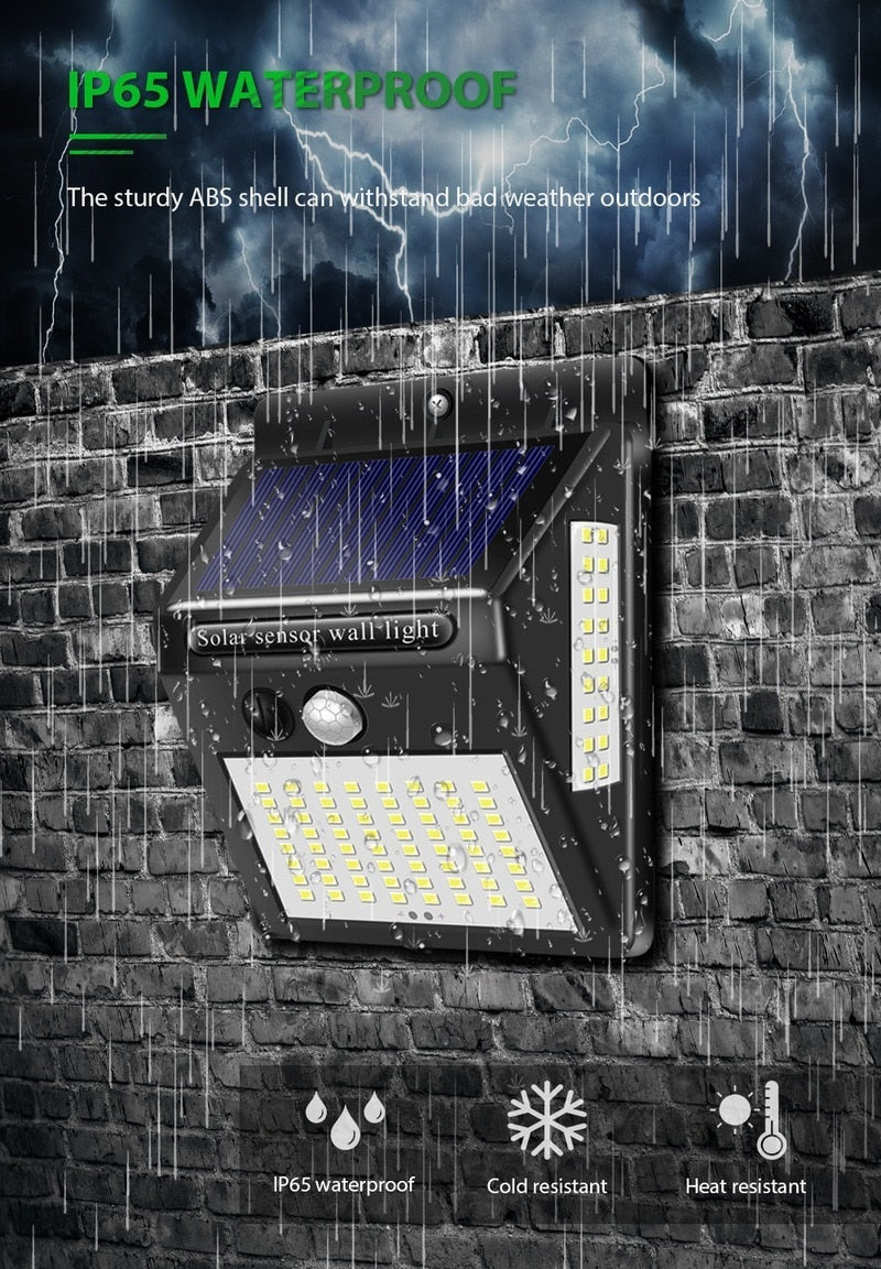 LED Solar Light Outdoor Wall Lamp