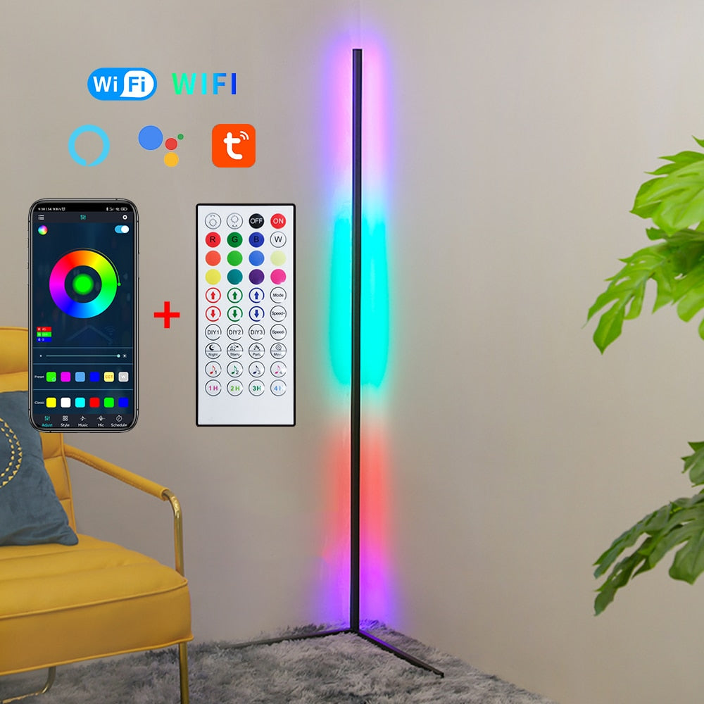 Modern Led Floor Lamp RGB Nordic Floor Lamps