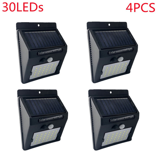 Solar Wall Lamp PIR Motion Sensor