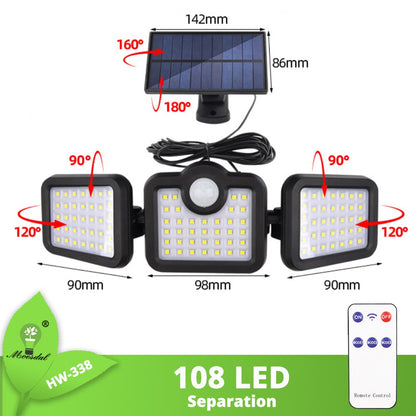 LED Solar Wall Light Outdoor Waterproof