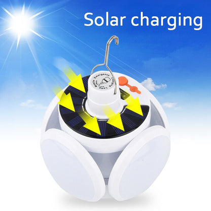 Portable LED Bulb Folding Solar Outdoor