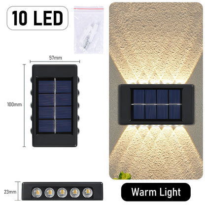 LED Solar Wall Lamp Outdoor Waterproof