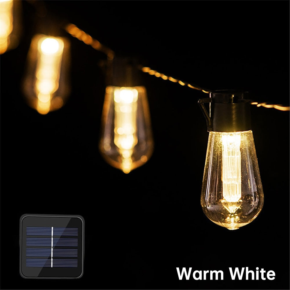 LED Solar String Lights Waterproof