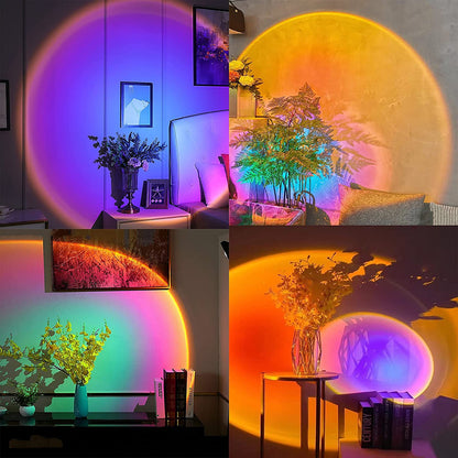 Smart Bluetooth Sunset Projection Lamp Sunset