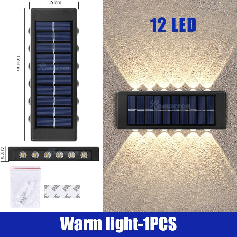 LED Solar Wall Lamp Outdoor Lamp