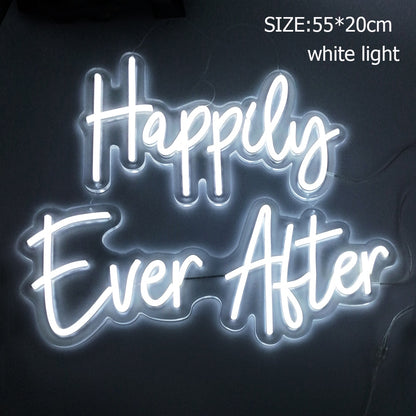 Led Neon Lights Happy Birthday Sign