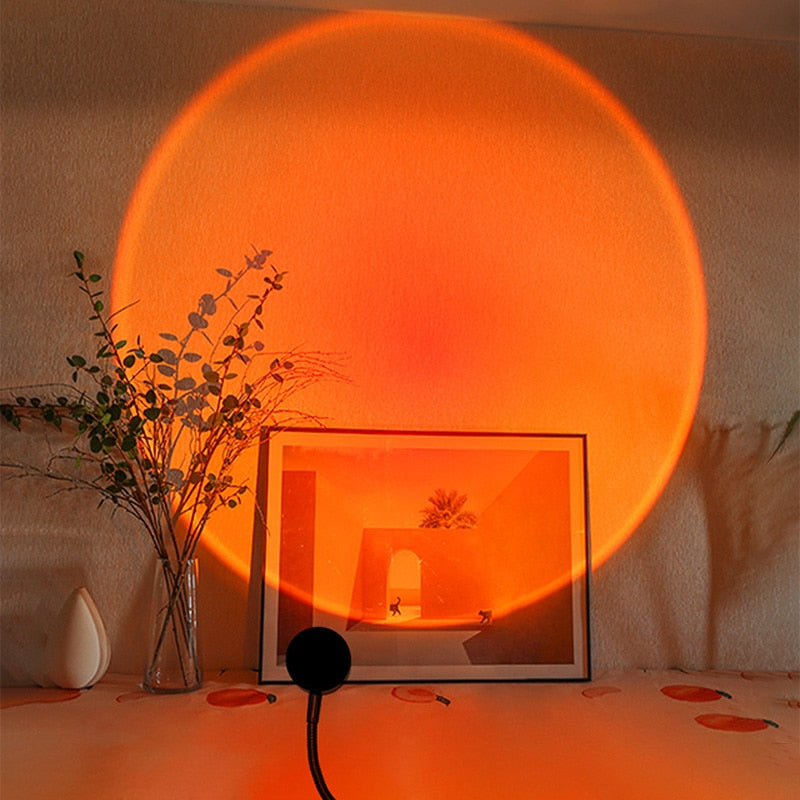 Mini Sunset Lamp Colors Projector