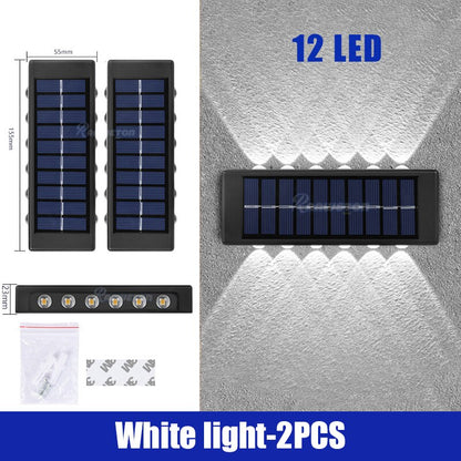 LED Solar Wall Lamp Outdoor Lamp