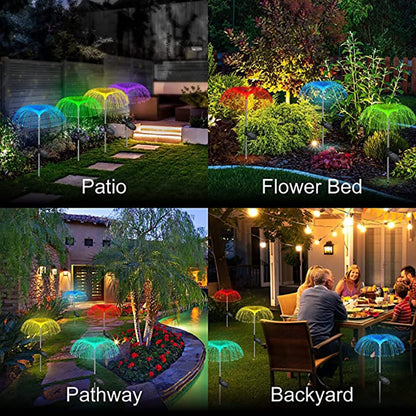 Solar Jellyfish Lights Outdoor Decor