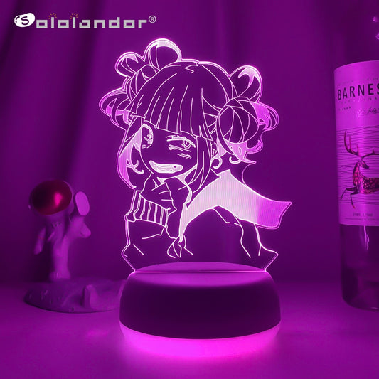 3D ANIME LAMP For Bedroom Decoration