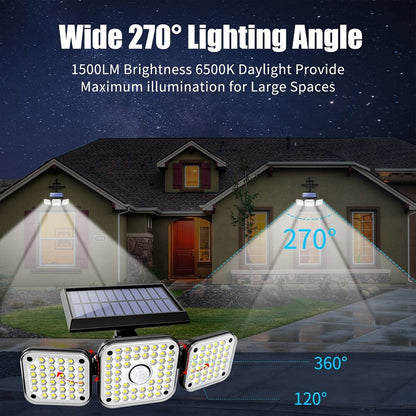 LED Solar Wall Light Outdoor Waterproof