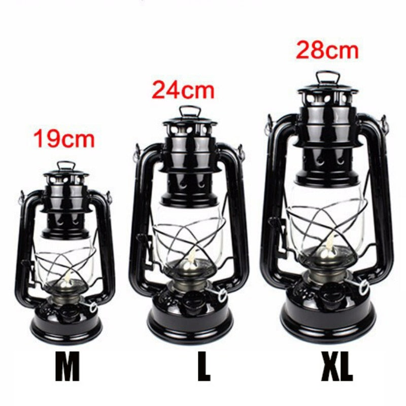 Retro Outdoor Camping Kerosene Lamp Portable