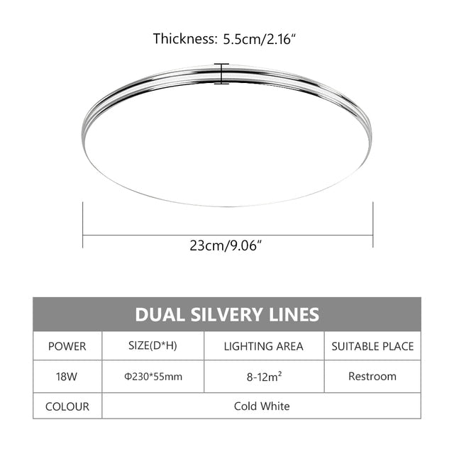 Ultra Thin LED Ceiling Lamp