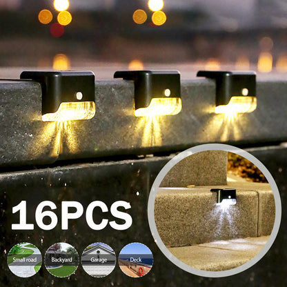 Solar LED Lights Outdoor Fence