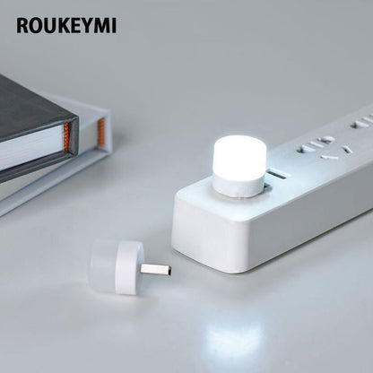 Mini Night Light USB Book Bedside Lamp