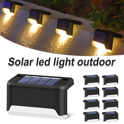 LED Solar Stair Lamp Outdoor Fence