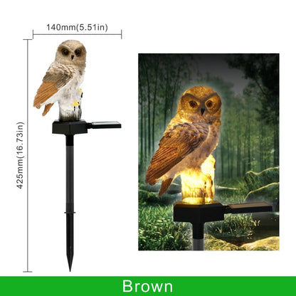 Solar Owl Garden Light Outdoor LED