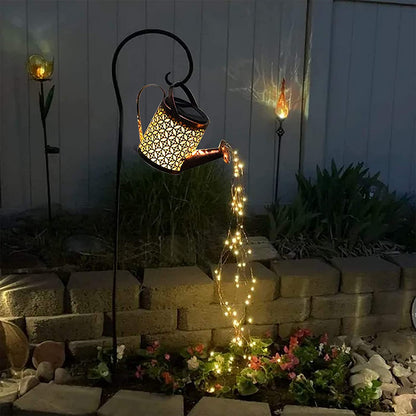 Solar Watering Can Light Hanging Lantern