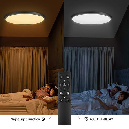 Large Ultrathin Brightness Dimmable LED Ceiling Lamps