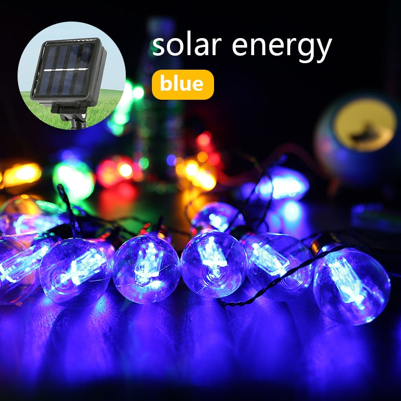 LED Solar String Lights Decoration