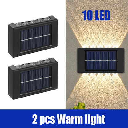 LED Solar Wall Lamp Outdoor Lamp