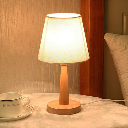 Nordic Wooden Decorative LED Table Lamp