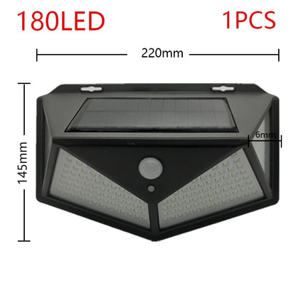 Solar Wall Lamp PIR Motion Sensor