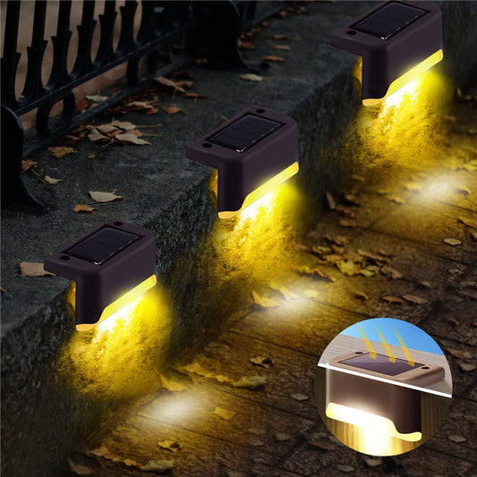 LED Solar Stairs Lights Outdoor Decoration